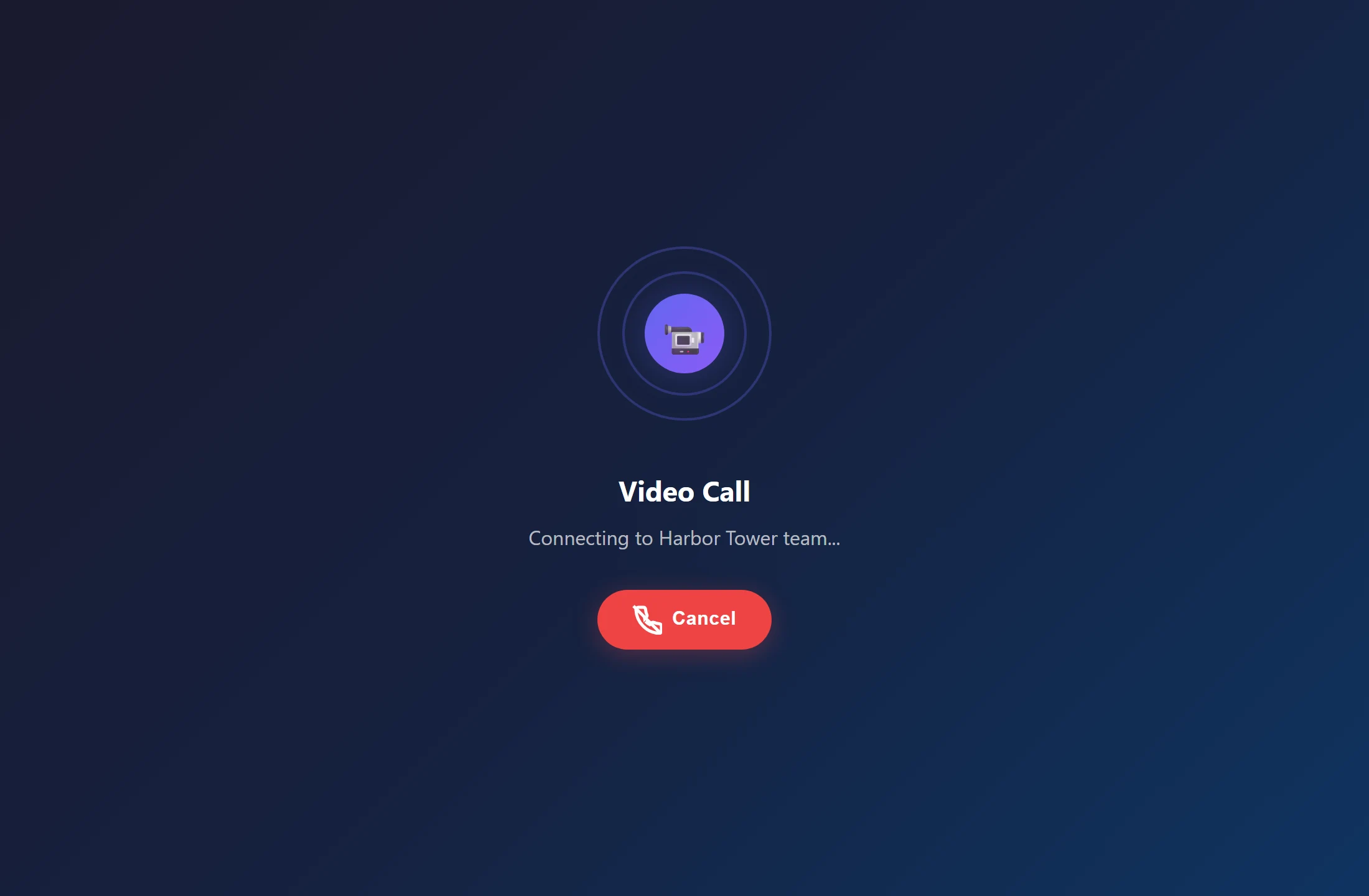 A video call