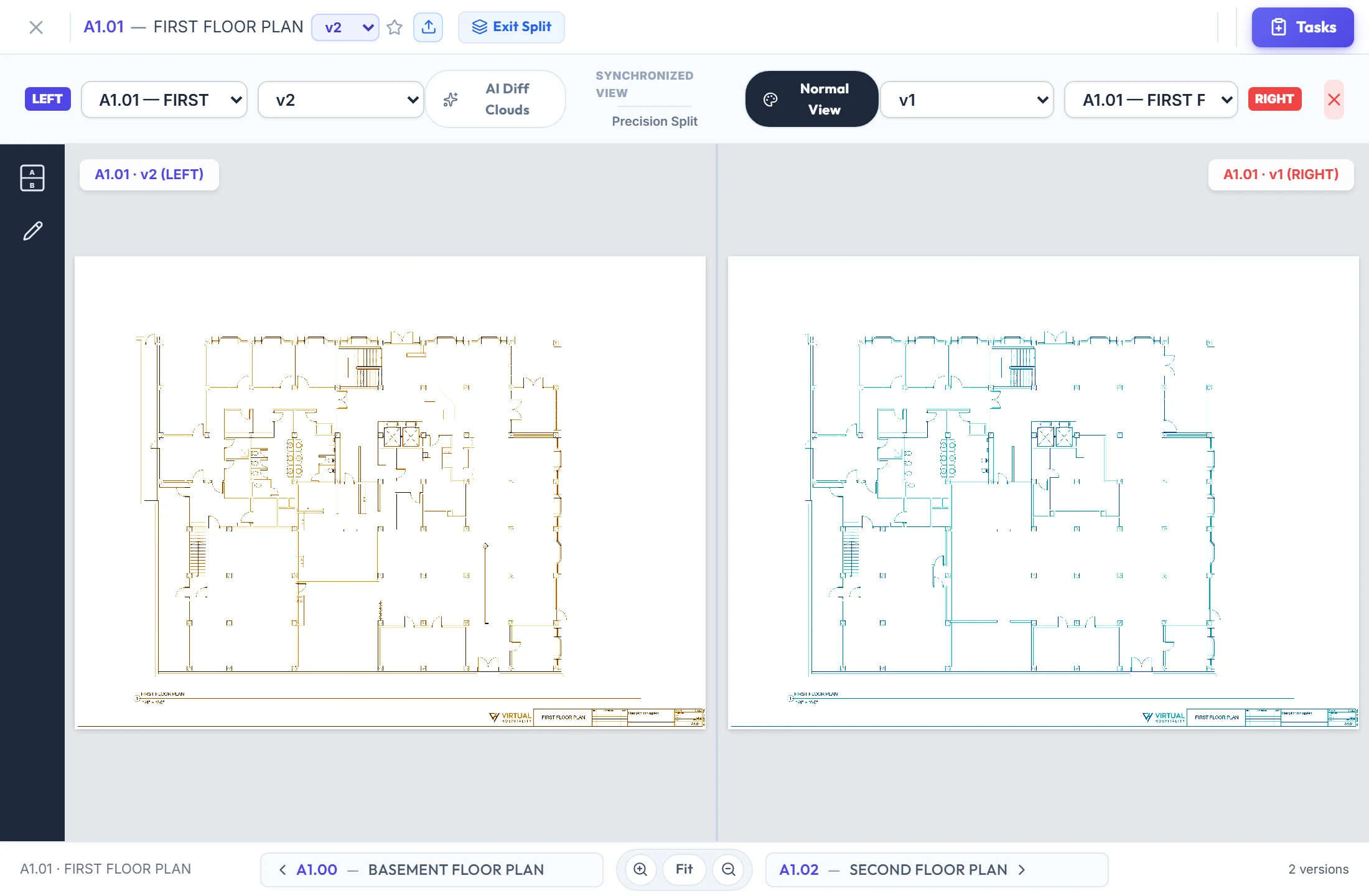 Split View with tinted versions